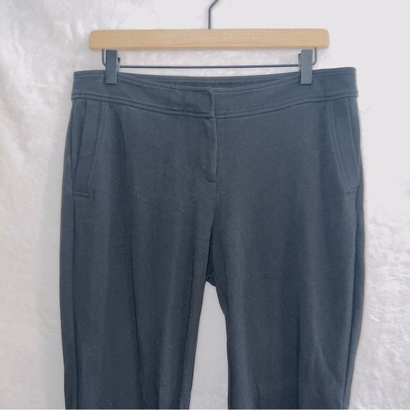 Eileen Fisher Black Stretchy Low Rise Business Casual Ankle Length Pants - Picture 2 of 6